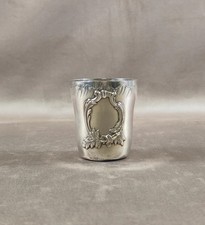 Timbale baptême métal