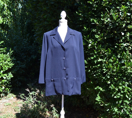 Veste femme bleu marine - veste,