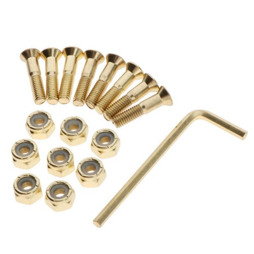 Set skateboard bolts - of,