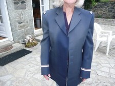 MILITARIA MILITAIRE UNIFORME VESTE BLEUE VAREUSE GRADE MAJOR ARMEE GENDARMERIE ?