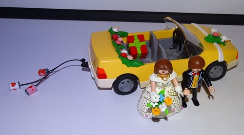 Playmobil voiture des maries - playmobil,