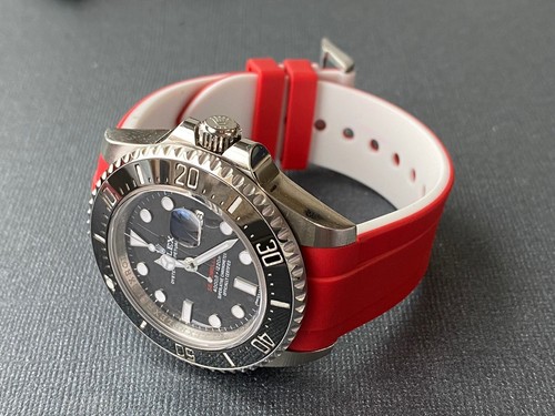 22mm red white vulcanized - 22mm,