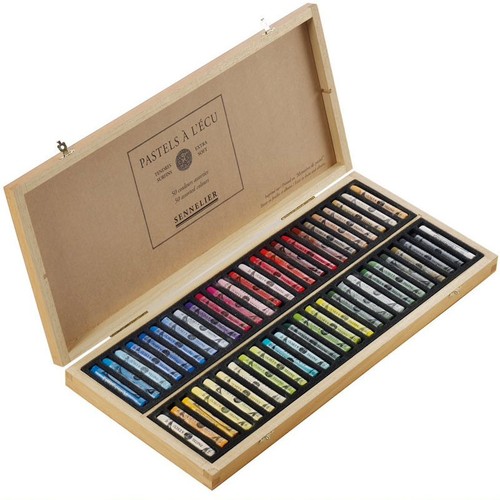 Pastels écu sennelier - pastels, l'écu