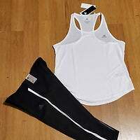 Adidas Leggings and Tank Top