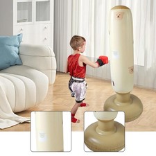 Sac de Frappe pour Enfants Sac de Frappe Autoportant pour Entraînement de