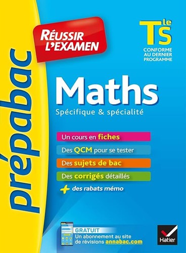 Maths tle spécifique - s, &