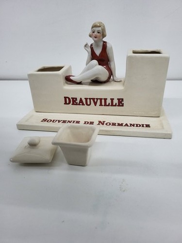 Encrier ecritoire figurine - encrier,