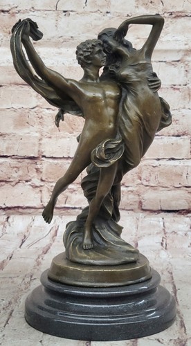élégante statue bronze - statue, en