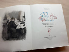 POÈMES d'AMOUR – Verlaine / Bécat – 1946 (érotisme – curiosa)