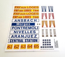 MKD DÉCORS AUTOCOLLANTS Réf: 530 HO 1/87 Signal JOUEF