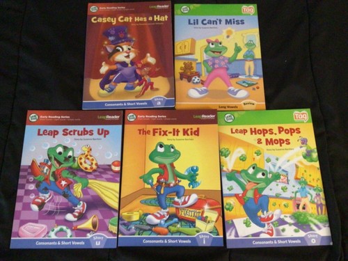 Leapfrog tag reader books lot - tag,