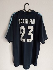 Maillot authentique Real Madrid Exterieur 2003/04 - 23 BECKHAM - ADIDAS L 021796