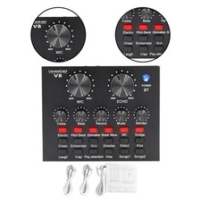 Carte son V8 pour une expérience audio améliorée dans les jeux légère et co