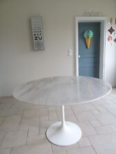 table marbre KNOLL INTERNATIONAL carrare tulip EERO SAARINEN design 1970