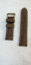 Brown Calf Leather Strap With