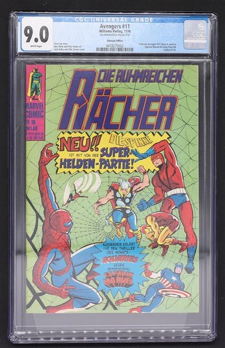 Avengers cgc 0 die - avengers,