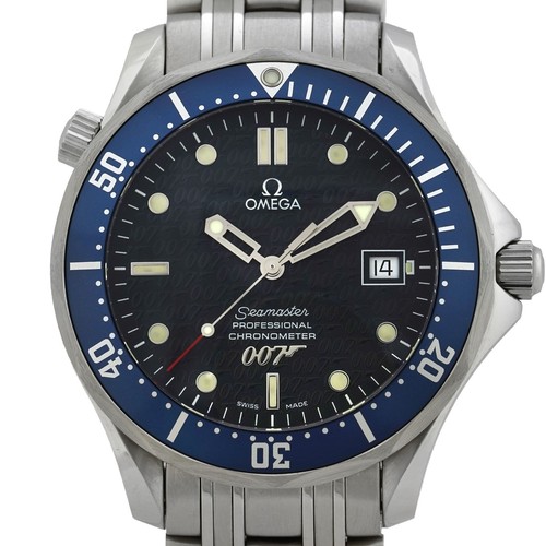 Cadran bleu automatique omega - bleu,