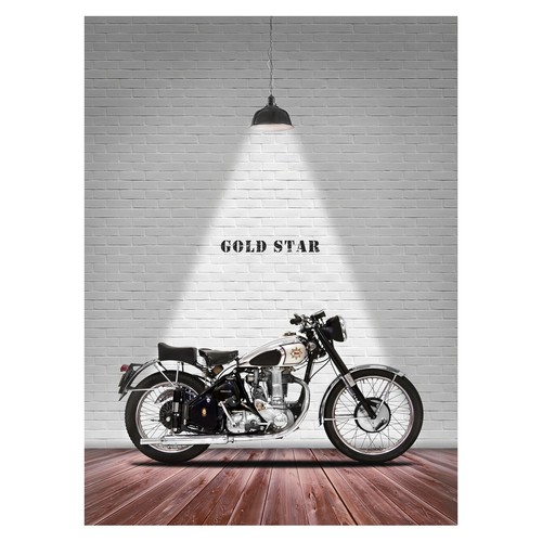 Affiche moto vintage art - moto,