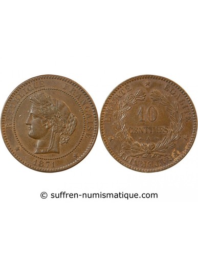 France cérès 10 - 10, centimes