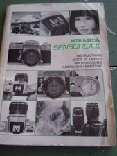 MIRANDA SENSOREX II rare et vintage livret instructions mode d'emploi