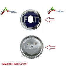 Logo Blason Orrnement Avant Bleu Diamètre 95MM Compatible pour Fiat Stilo