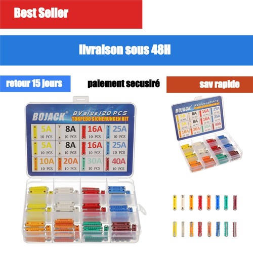 120 fusibles torpilles bojack - torpilles,