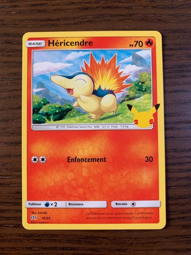 Carte pokémon héricendre - carte,