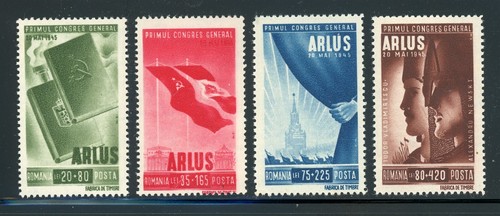 Romania mnh scott - mnh:, #b268-b271