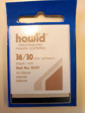 Pochettes simples soudures HAWID 36 x 30 mm