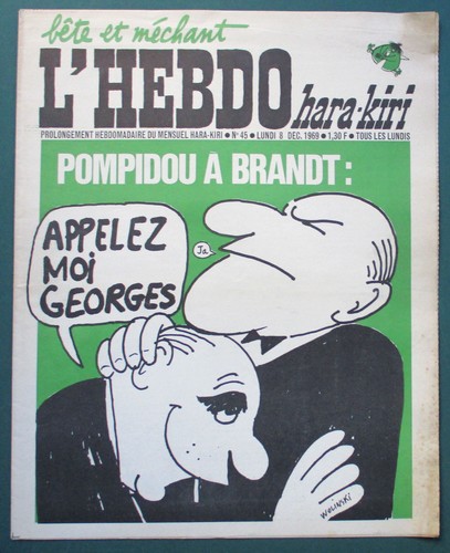 Hara kiri hebdo 8 - -,