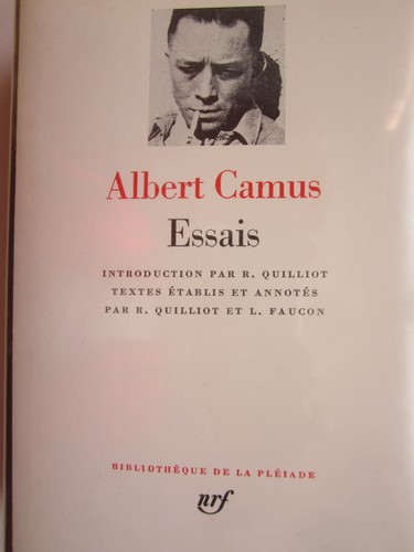 Pléiade gallimard essais - la,