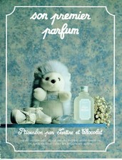  publicité Advertising 0322 1988 son premier parfum Ptisenbon Tartine & Chocolat