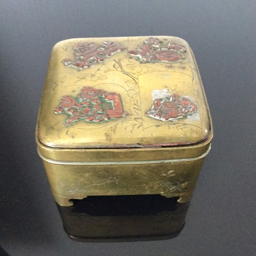 Coffret fin xixè bronze - coffret,
