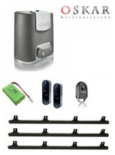 Somfy Elixo 500 3S io pour portail coulissan + 4 M + batterie