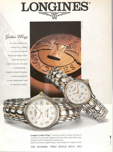 Longines montre publicité - publicité, 1
