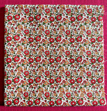 Tissu ancien  coton cretonne