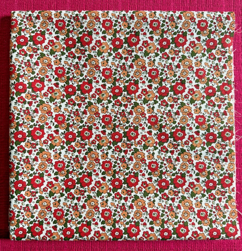 Tissu ancien coton cretonne - tissu,