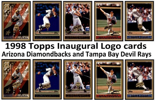 1998 topps inaugural logo - 1998,