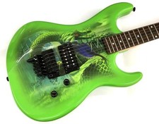 Guitare électrique Kramer Snake Sabo Baretta Signature Model 2021 Green w