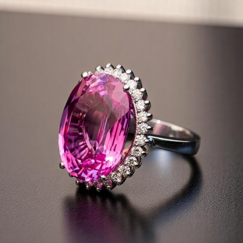 Bague mariage saphir rose - bague,