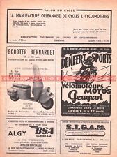 Publicité Scooter BERNARDET