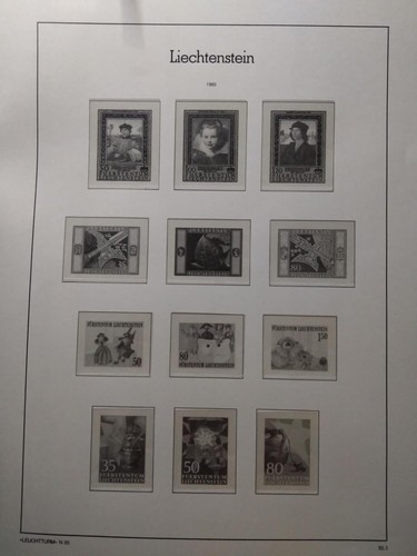Album vordruck liechtenstein - vordruck,