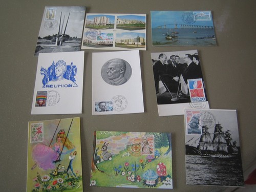 Lot cartes 1er jour 1975 - lot,