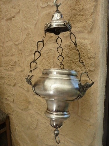 Ancien lustre pendule - lustre,