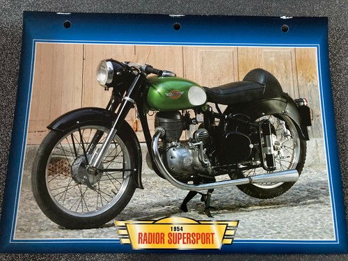 Carte fiche moto radior - moto,