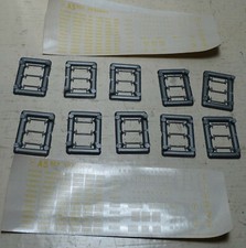 AS lot de mains courantes pour autorail et remorque et décalques