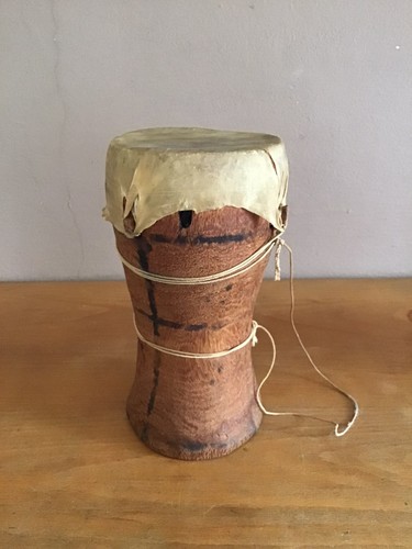 Ancien tambour artisanal - ancien,