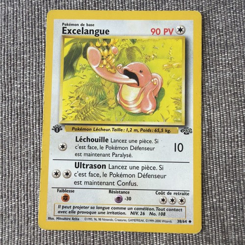 Carte pokémon excelangue - pokémon,