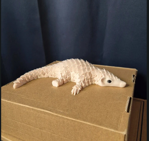 Figurine articulée pangolin - articulée,