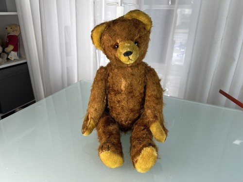 Ancien ours peluche de - en,